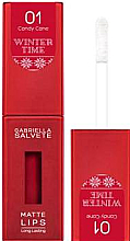 Матовая помада для губ - Gabriella Salvete Winter Time Matte Lips Long Lasting — фото N1