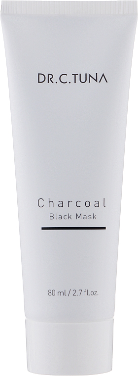 Черная маска-пленка для лица - Farmasi Dr.С.Tuna Charcoal Black Mask — фото N2