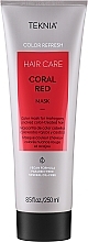 Маска для обновления цвета красных оттенков волос - Lakme Teknia Color Refresh Coral Red Mask — фото N1
