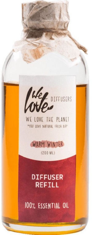 Аромадифузор зі скляною вазою - We Love The Planet Warm Winter Diffuser — фото N2