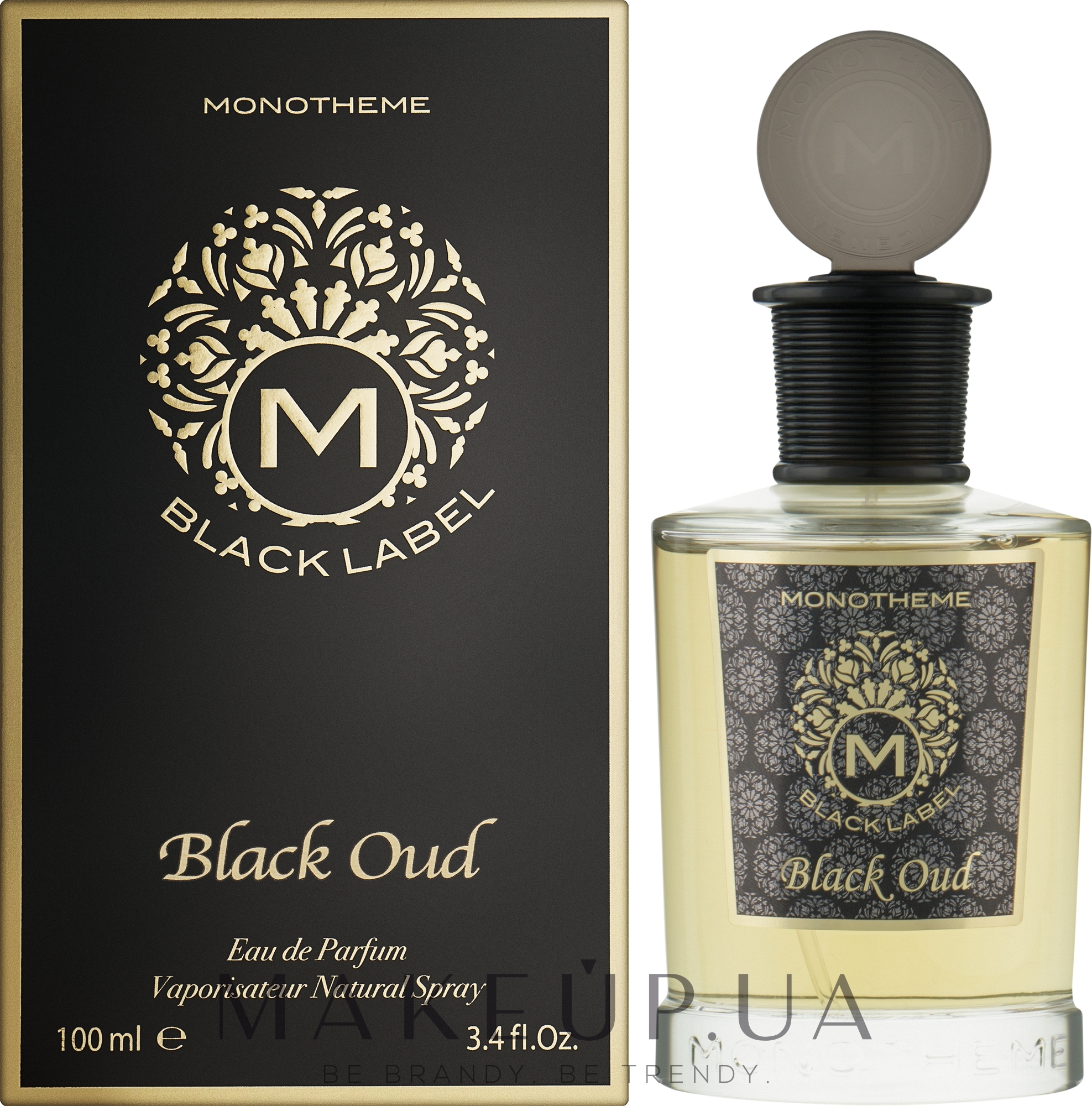 Monotheme Fine Fragrances Venezia Black Oud - Парфумована вода — фото 100ml