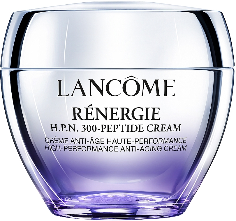 Высокоэффективный антивозрастной крем для кожи лица с пептидами, гиалуроновой кислотой и ниацинамидом - Lancome Renergie H.P.N. 300-Peptide Cream (мини) — фото N1