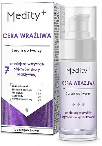 Сыворотка для чувствительной кожи лица - AVA Laboratorium Medity+ — фото N1