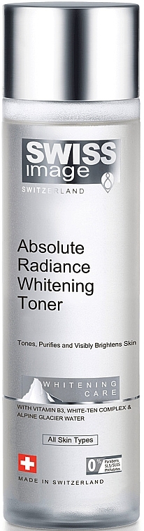 Тонер для лица - Swiss Image Whitening Care Absolute Radiance Whitening Toner  — фото N1