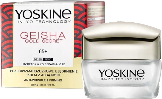 Зміцнювальний крем проти зморщок 65+ - Yoskine Geisha Gold Secret Anti-Wrinkle Firming Cream — фото N1