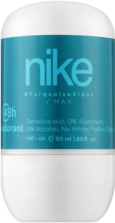 Nike Turquoise Vibes - Дезодорант кульковий — фото N1