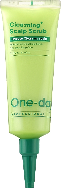 Скраб для шкіри голови - One-Days You Professional Anti-Stress Cica:ming Scalp Scrub — фото N1