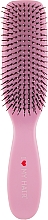 Парфумерія, косметика Щітка дитяча для волосся "Spider Soft Kids", 9 рядів, матова, рожева - I Love My Hair