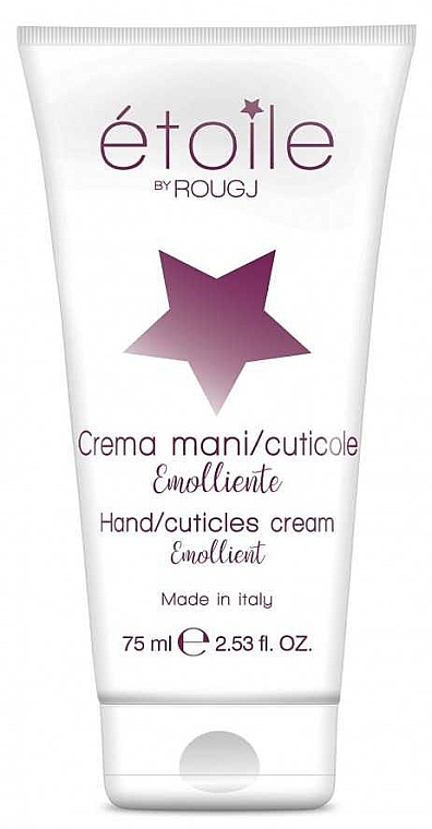 Пом'якшувальний крем для рук і кутикули - Rougj+ Etoile by Rougj Emollient Hand & Cuticles Cream — фото N1