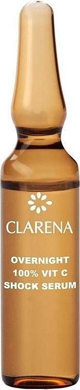 УЦІНКА Нічна сиворотка - Clarena Overnight 100 % Vit C Shock Serum * — фото N1