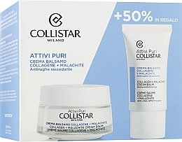 Набор - Collistar Attivi Puri Collagen + Malachite (cr/balm/50ml + cr/balm/mini/25ml) — фото N1