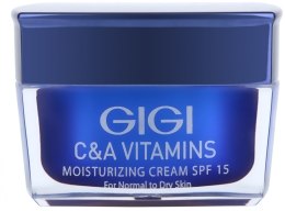 Духи, Парфюмерия, косметика Увлажняющий крем для лица - Gigi C&A Vitamins Moisturizing Cream SPF 15