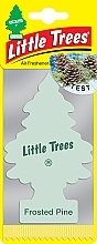 Духи, Парфюмерия, косметика Ароматизатор для автомобиля - Little Trees Frosted Pine Car Air Freshener