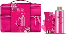 Духи, Парфюмерия, косметика Набор - Grace Cole The Luxury Bathing Escape Set (sh/gel/250ml + b/cr/150ml+acc/1pcs) 