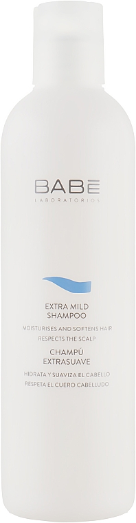 Мягкий шампунь для всех типов волос - Babe Laboratorios Extra Mild Shampoo — фото N1