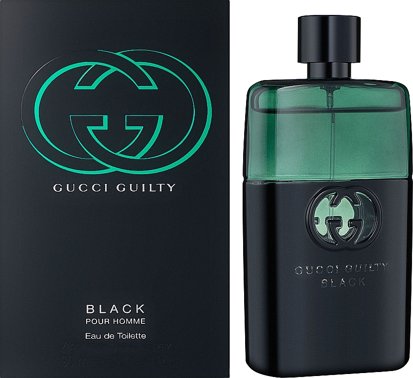 gucci guilty black gift set for him