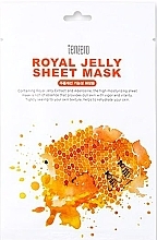 Тканевая маска для лица с маточным молочком - Tenzero Royal Jelly Sheet Mask — фото N1