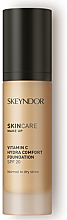 Зволожувальна основа для макіяжу з вітаміном С SPF20 - Skeyndor SkinCare Make Up Vitamin C Hydra Comfort Foundation — фото N1