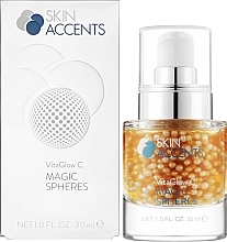 Сироватка з перлинками "Вітамін С" - Inspira:cosmetics Skin Accents VitaGlow C Magic Spheres — фото N2