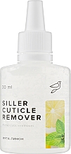 Парфумерія, косметика Засіб для видалення кутикули, м'ята-лимон - Siller Professional Cuticle Remover