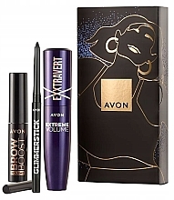 Подарунковий набір для макіяжу очей - Avon (mascara/9.5ml + eyeliner/0.28g + gel/eyebr/3.3ml) — фото N1