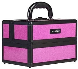 Парфумерія, косметика Кейс для макіяжу, рожевий - Inglot Makeup Case Shiny Pink Small KC-MSM01
