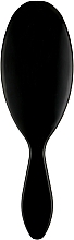 Гребінець масажний, РМ 9717, чорний - Silver Style — фото N2