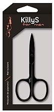Манікюрні ножиці для чоловіків, чорні - KillyS For Men — фото N1