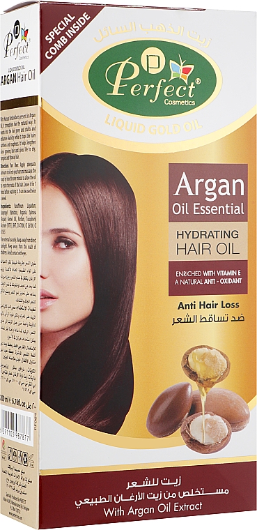 Масло Аграны против выпадения волос - Perfect Cosmetics Agran Oil Essential Hydrating Hair Oil Anti Hair Loss 