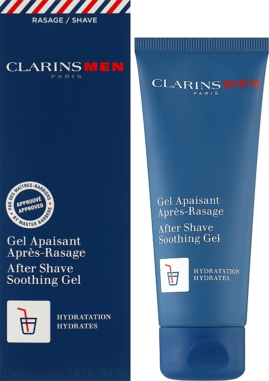 Успокаивающий гель после бритья - Clarins Men After Shave Soothing Gel — фото N2