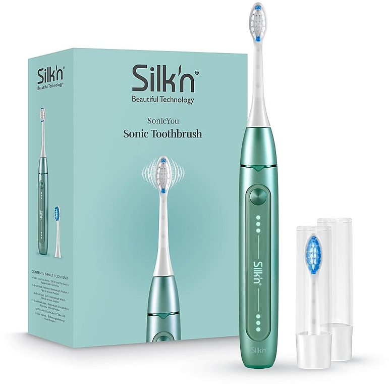 Електрична зубна щітка - Silk'n SonicYou Mint Green — фото N1
