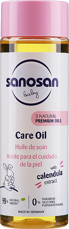 Детское масло для кожи - Sanosan Baby Care Oil — фото N3