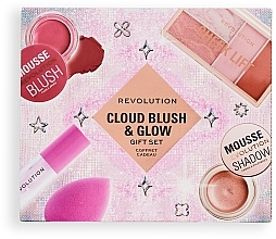 Набір, 6 продуктів - Makeup Revolution Cloud Blush And Glow Highlight Gift Set — фото N2