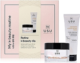 Набор - Usu Cosmetics Rutina K-Beauty Dia (foam/120ml + cr/50ml) — фото N1