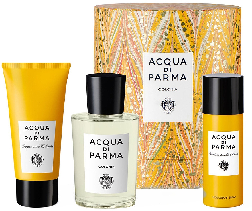 Acqua di Parma Colonia - Набор (edc/100ml + sh/gel/75ml + deo/50ml) — фото N1