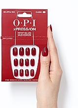 Набор накладных ногтей - OPI Xpress/On Big Apple Red — фото N10