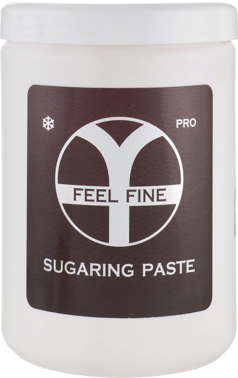 Паста для шугарінга середньої щільності "Сніжинка" - Feel Fine Pro Sugaring Paste Medium — фото N4