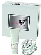 Парфумерія, косметика Montblanc Lady Emblem L`Eau - Набір (edt/50ml + b/lot/100ml)