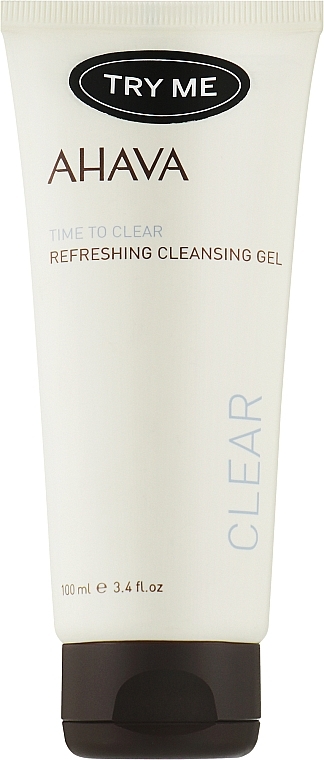 Очищающий гель для лица - Ahava Time to Clear Refreshing Cleansing Gel (тестер) — фото N1