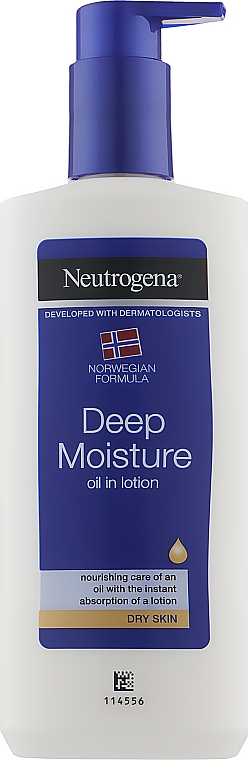 Лосьон для тела "Глубокое увлажнение" с маслом - Neutrogena Norwegian Formula Deep Moisture Oil In Lotion