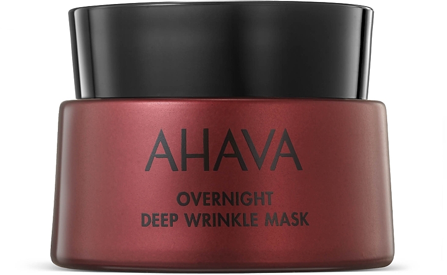 Ночная маска-крем против глубоких морщин - Ahava Apple of Sodom Overnight Deep Wrinkle Mask — фото N1