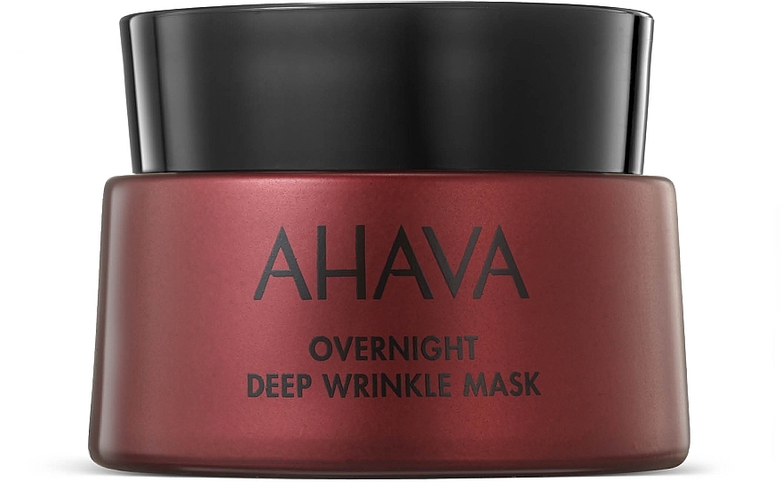 Нічна маска-крем проти глибоких зморшок - Ahava Apple of Sodom Overnight Deep Wrinkle Mask — фото N1