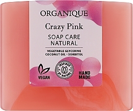 Парфумерія, косметика Натуральне живильне мило - Organique Soap Care Natural Crazy Pink