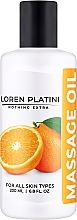 Масажна олія "Апельсин" - Loren Platini Massage Oil — фото N1