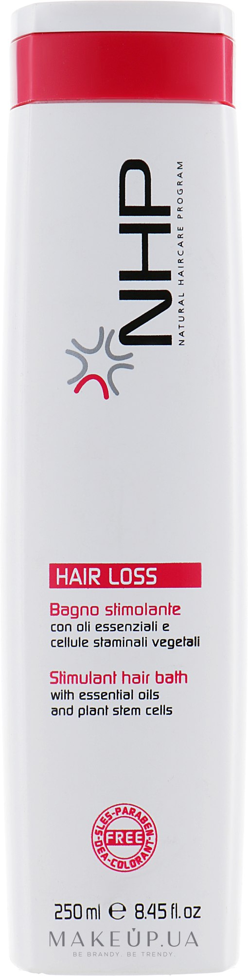 Стимулюючий шампунь проти випадіння волосся - NHP Hair Loss Shampoo — фото 250ml