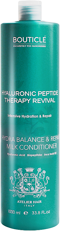 Кондиціонер для волосся - Bouticle Hyaluronic Peptide Therapy Revival Hydra Balance&Repair Milk Conditioner — фото N1