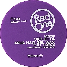 Парфумерія, косметика ВІск для волосся на водній основі - RedOne Aqua Hair Gel Wax Full Force Violetta