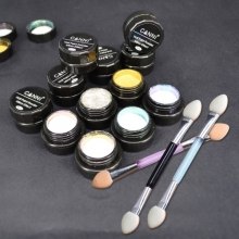 Дзеркальна пудра для нігтів - Nail Paint Powder Mirror Effect Canni — фото N2