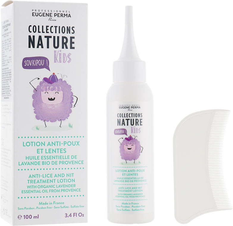 Дитячий лосьйон проти прищів - Eugene Perma Collections Nature Kids Lotion Anti-Poux — фото N1