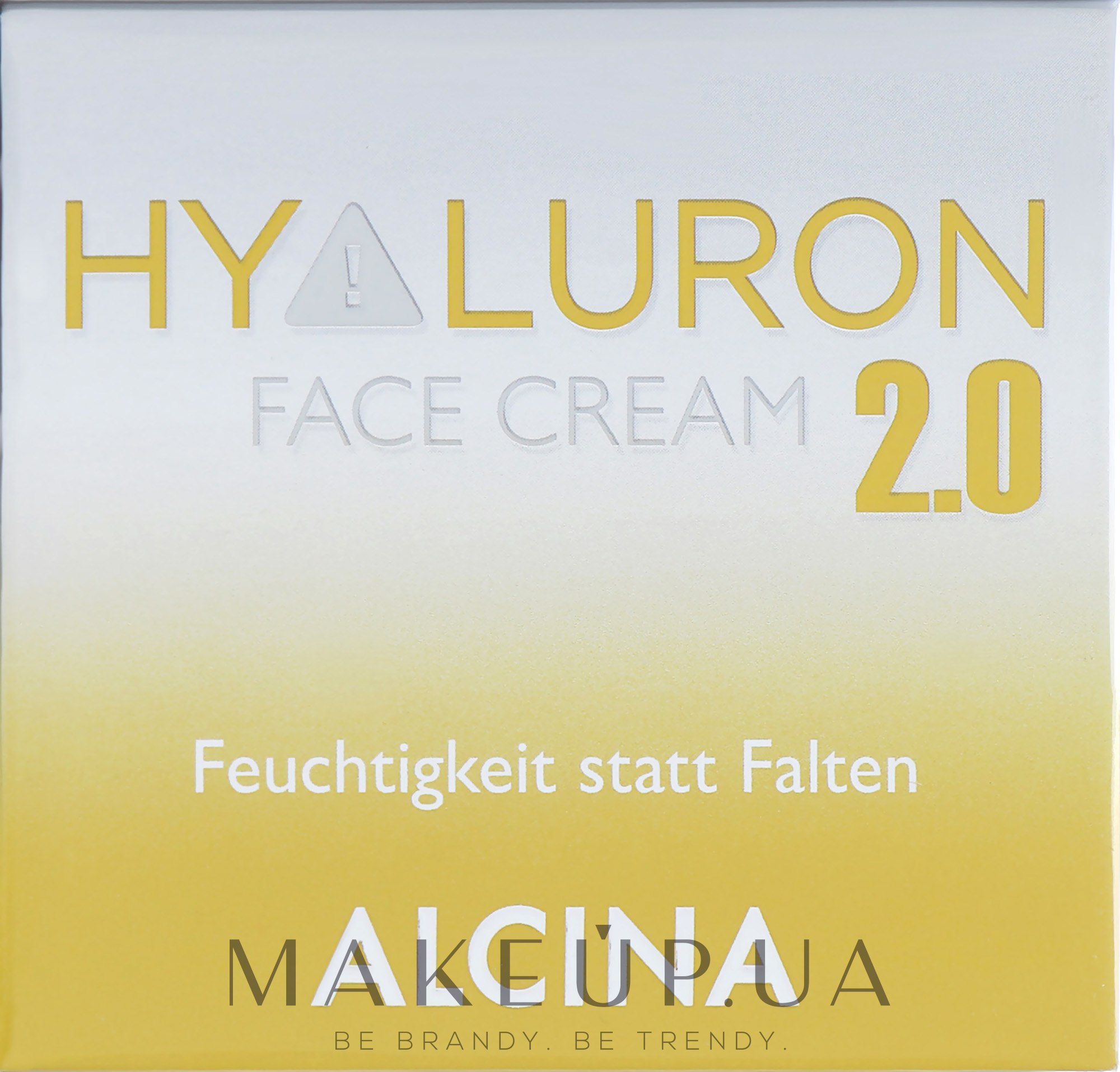 Крем увлажняющий для лица "Гиалурон+" - Alcina Hyaluron+ Face Cream — фото 50ml